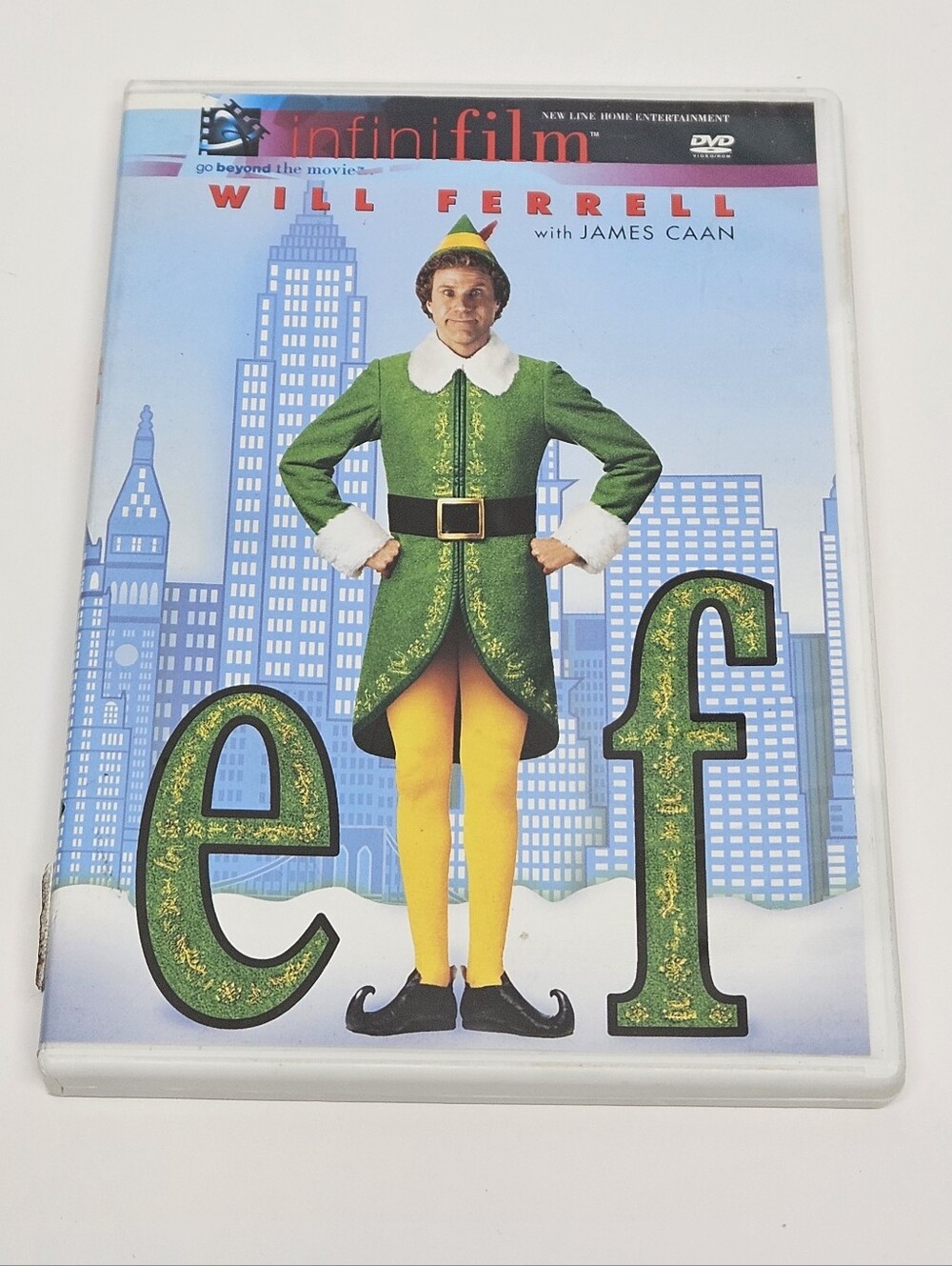 Elf | DVD Movie Film Will Ferrell Holiday Christmas X-Mas Electronics Tech